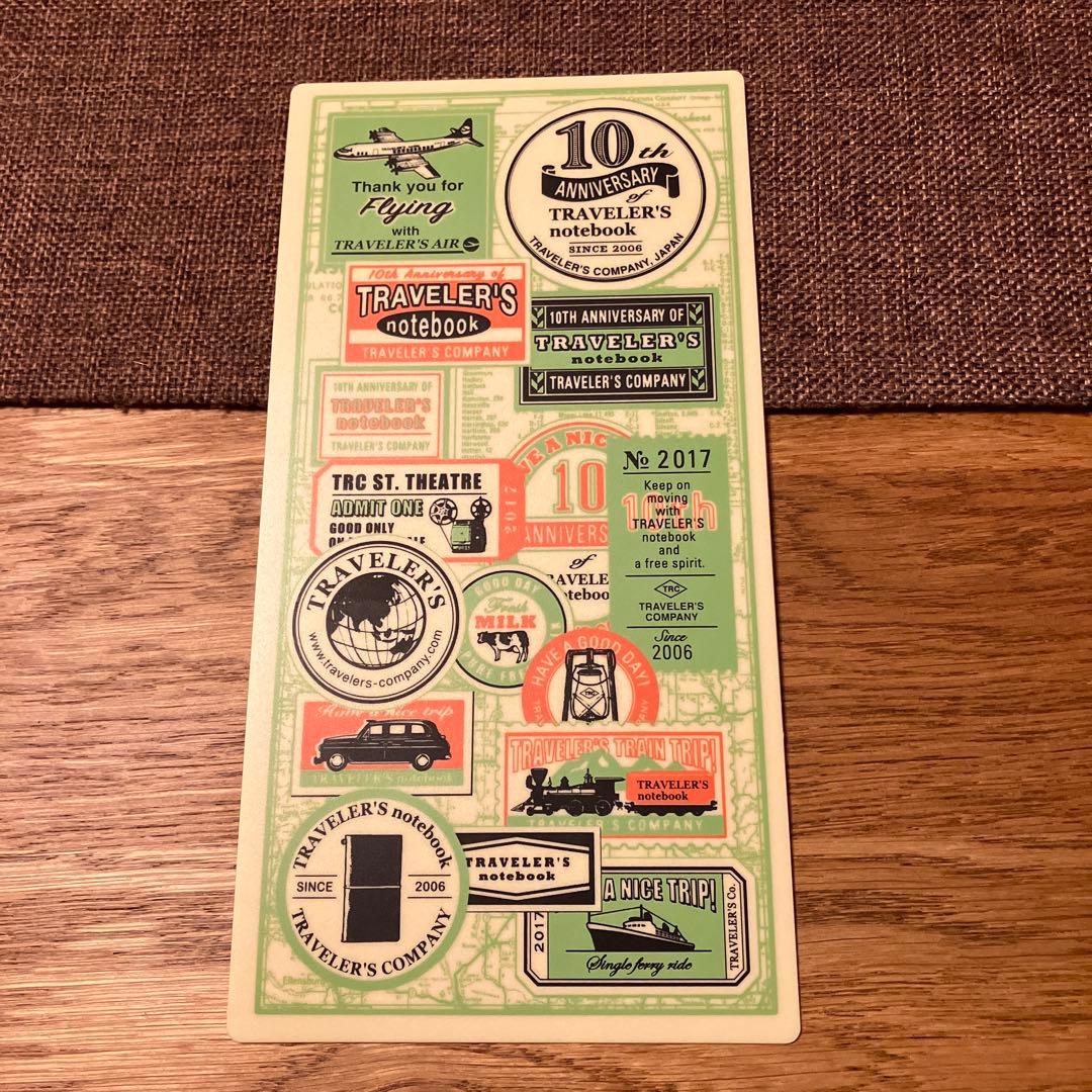 レア❗️ トラベラーズノート10周年記念アイテムセット