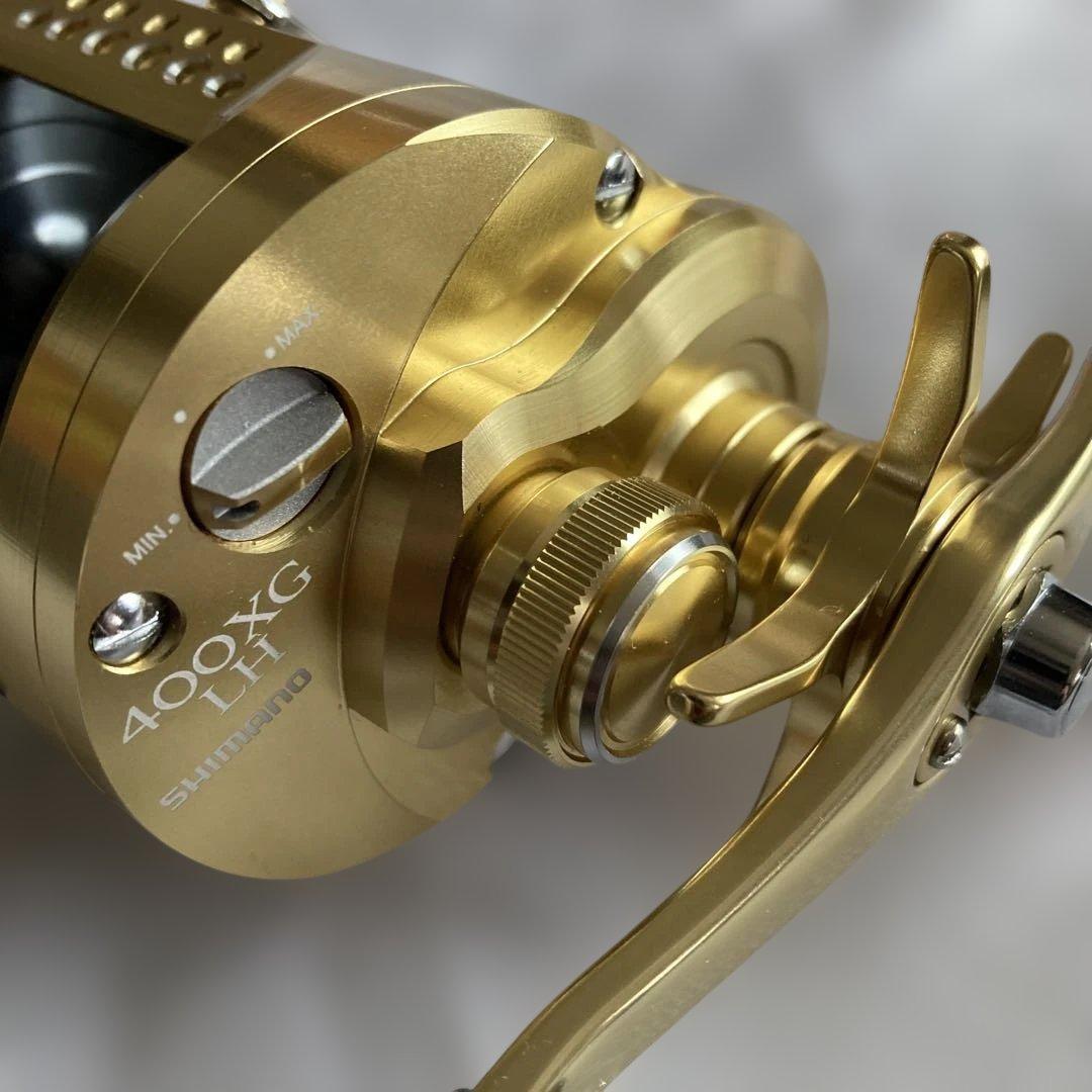 シマノ 23 カルカッタコンクエスト MD400 XGLH おまけ付き