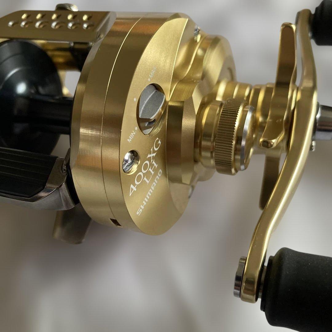 シマノ 23 カルカッタコンクエスト MD400 XGLH おまけ付き