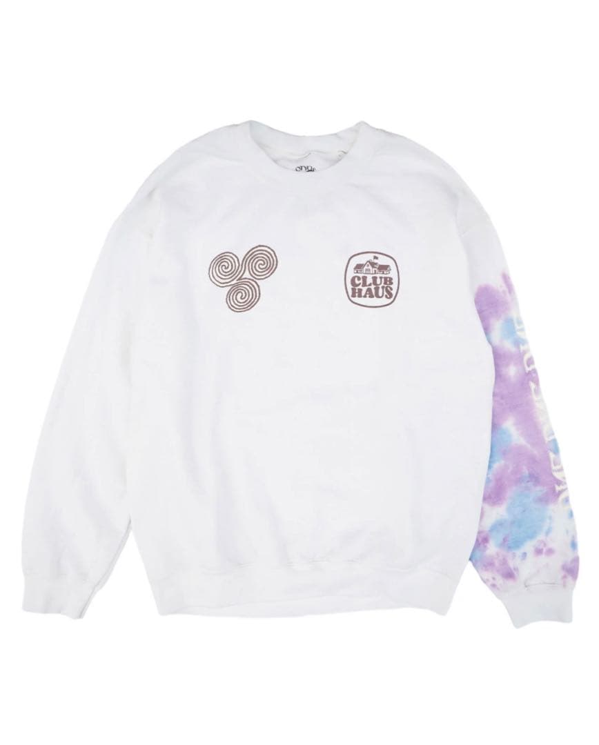 CLUBHAUS コラボ タイダイ スウェット Lクラブハウス
