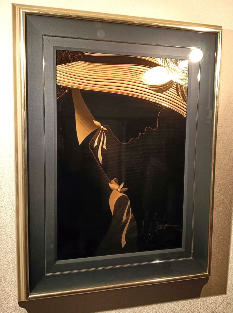 ☆原画　マーティロ・マヌキャン　オリジナル作品　１点物　大作　美人画　入手困難