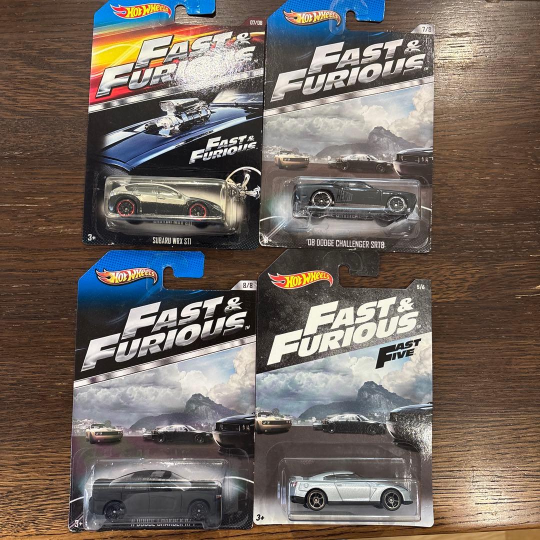 ホットウィール ワイルドスピード Fast & Furious ミニカーセット