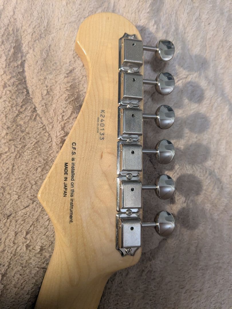 日本製テレキャスター FGN(フジゲン) グリーン エレキギター