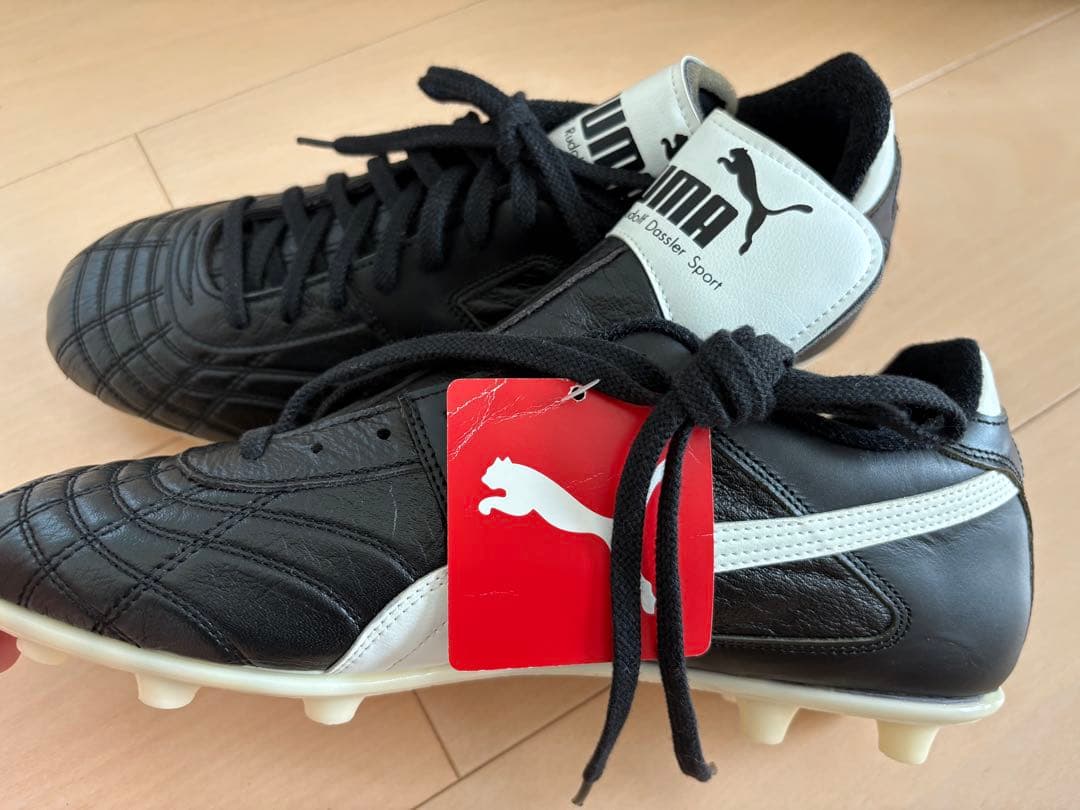 プーマ パラメヒコ ブラックホワイト スパイク 28cm 880577