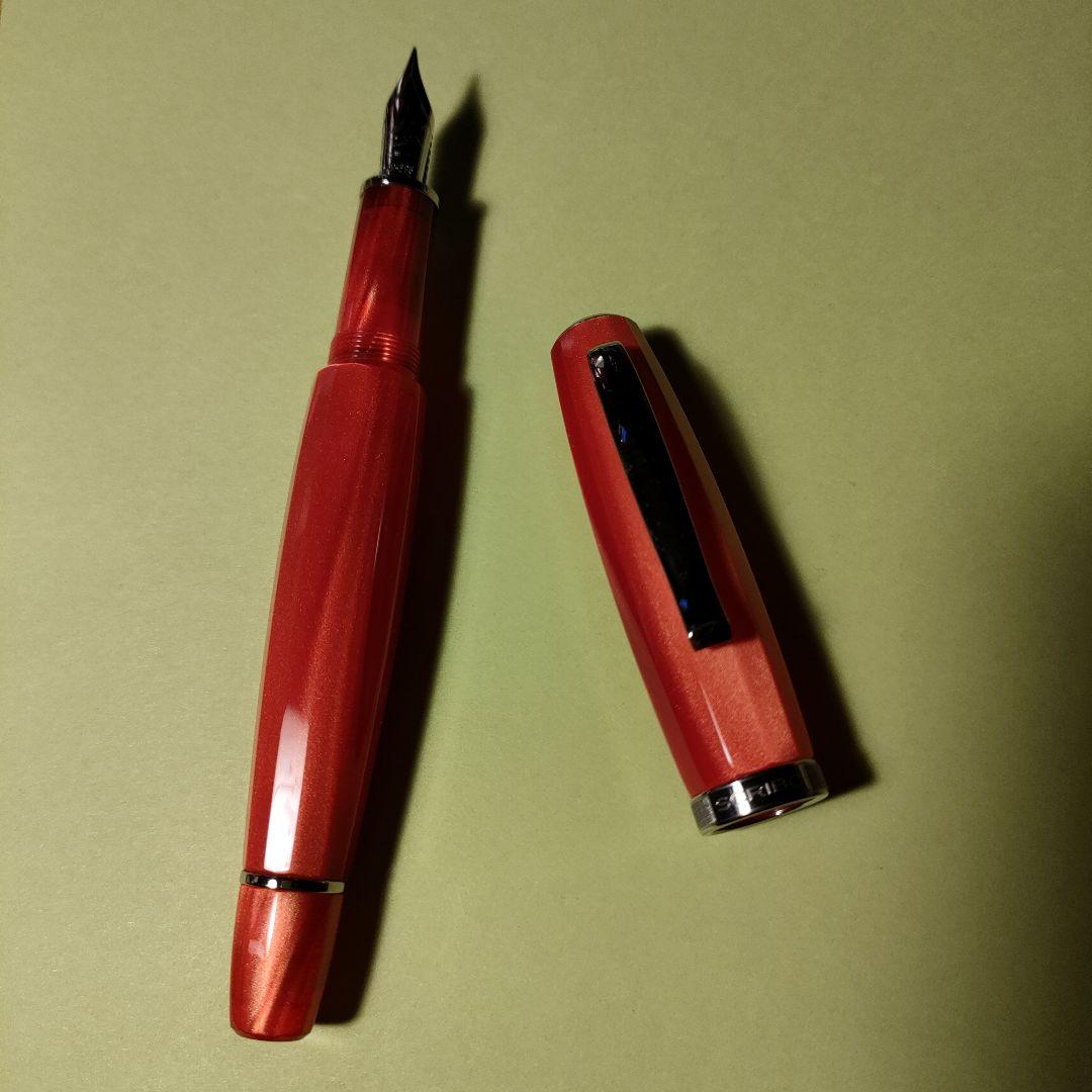 スクリーボ 限定生産品 フィール アランチオ 万年筆　SCRIBO Feel