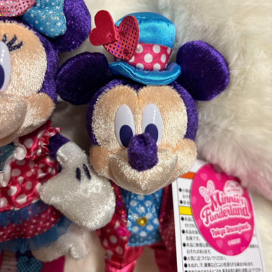 ディズニー　パルパルーザ　ミニーのファンダーランド　ぬいぐるみバッジセット