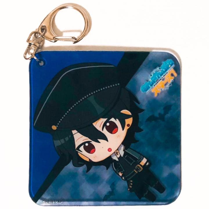 新品★あんスタ【朔間零】カラオケの鉄人★ふにふにコースター型ストラップ