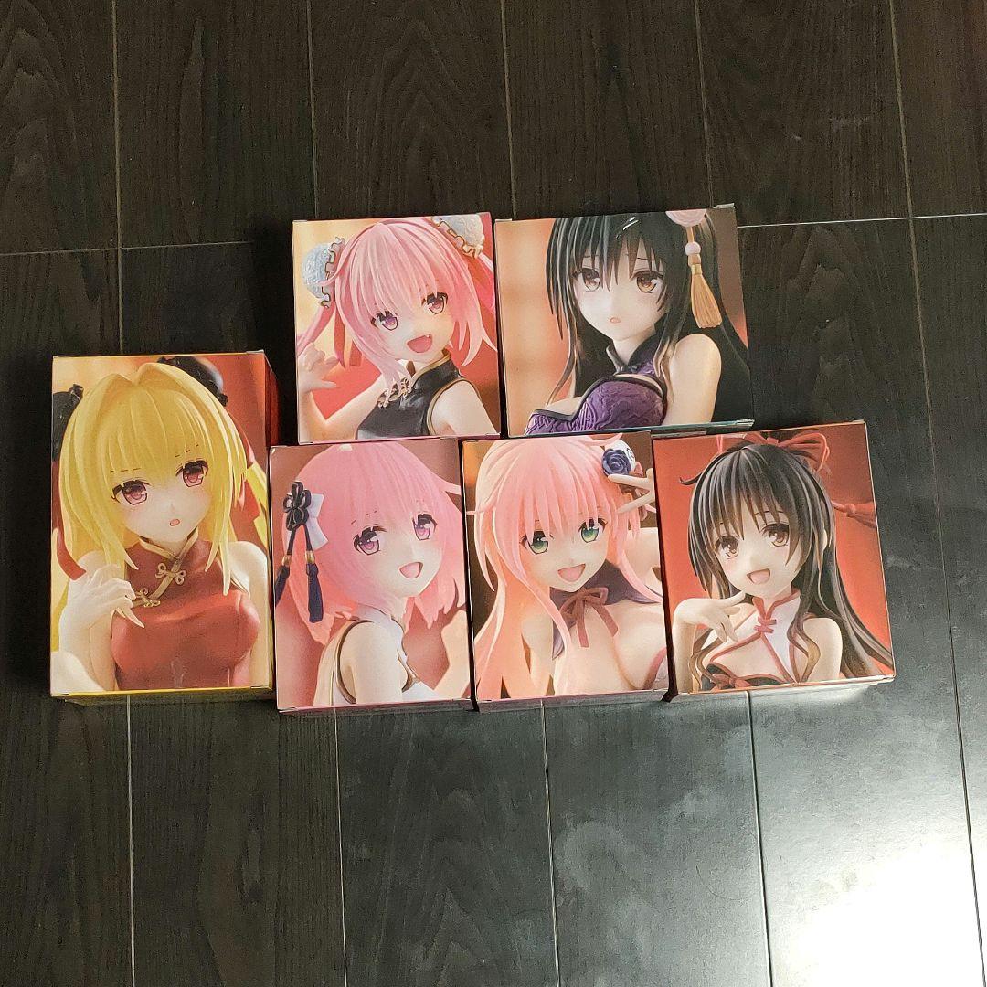 ToLOVEる 金色の闇 ナナ モモ ララ 古手川唯 結城美柑 チャイナドレス