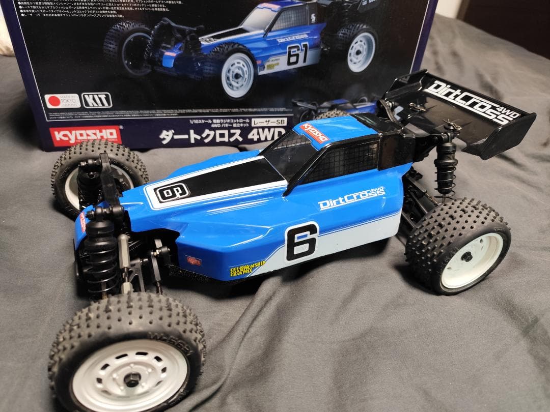 (美品) 京商 レーザーSB ダートクロス4WD 組立済み