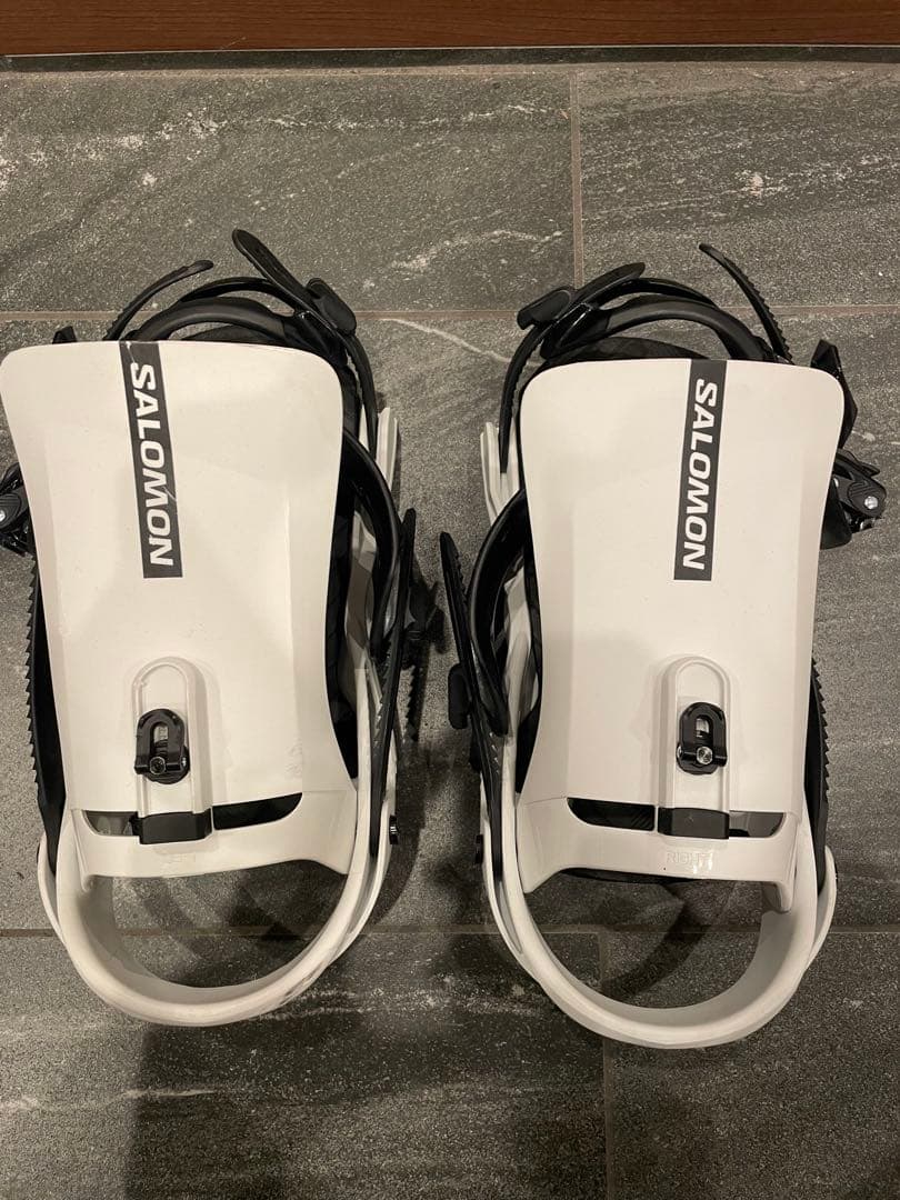 SALOMON Rhythm スノーボード ビンディング ホワイト レディース
