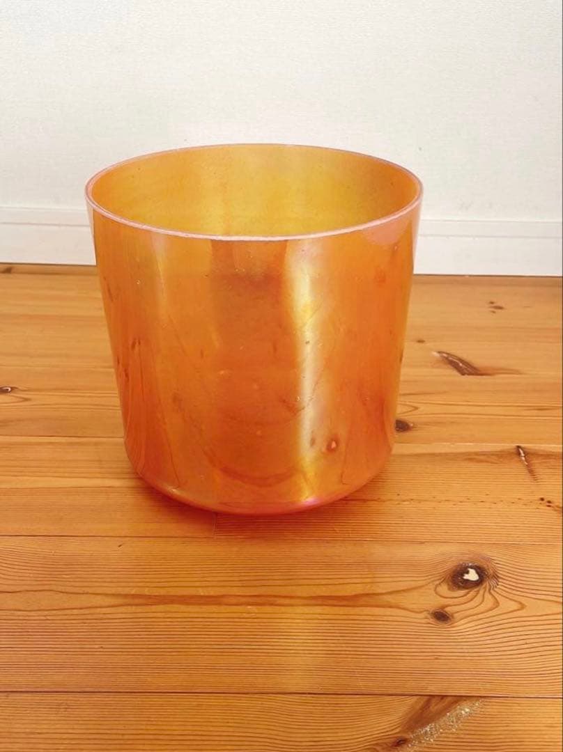 クリスタルトーンズ社クリスタルボウル　カーネリアンE ＋25