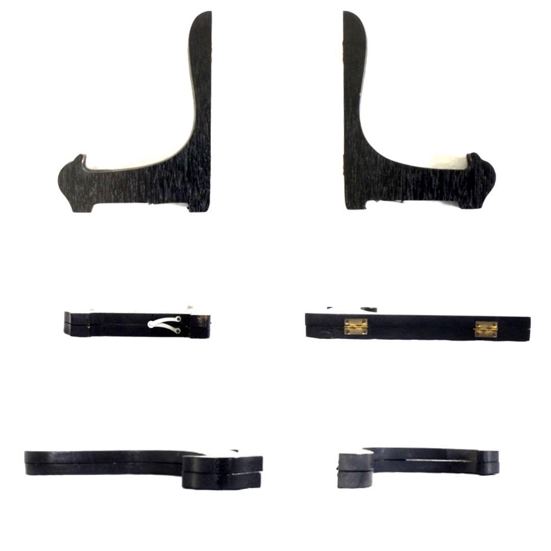 伊万里焼 錦鳩絵 飾り大皿 時代物 骨董 皿立て付 B547