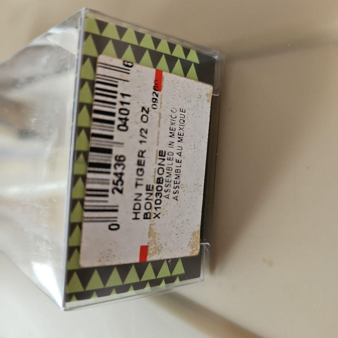 Heddon マグナムタイガー1/2 oz ボーンカラー新品未使用