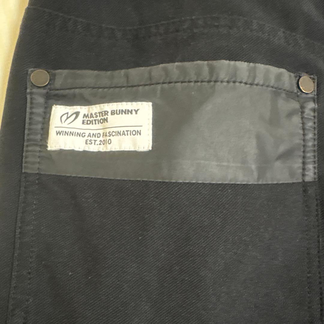 MASTER BUNNY マスターバニー ストレッチ素材 ズボン パンツ 黒