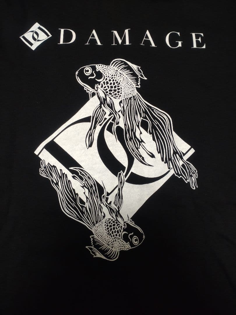 【キズ】　DAMEGE ライブパーカー XXL