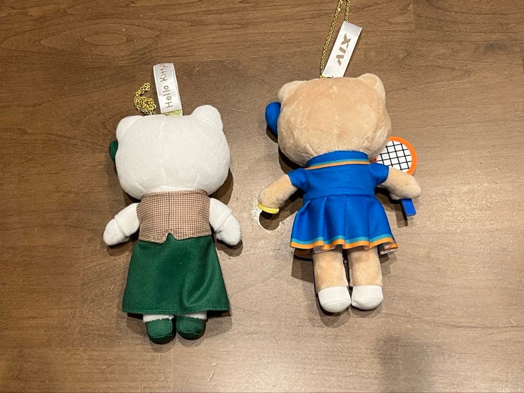 エクシブ　ハローキティ チャーム　ぬいぐるみ 2体セット