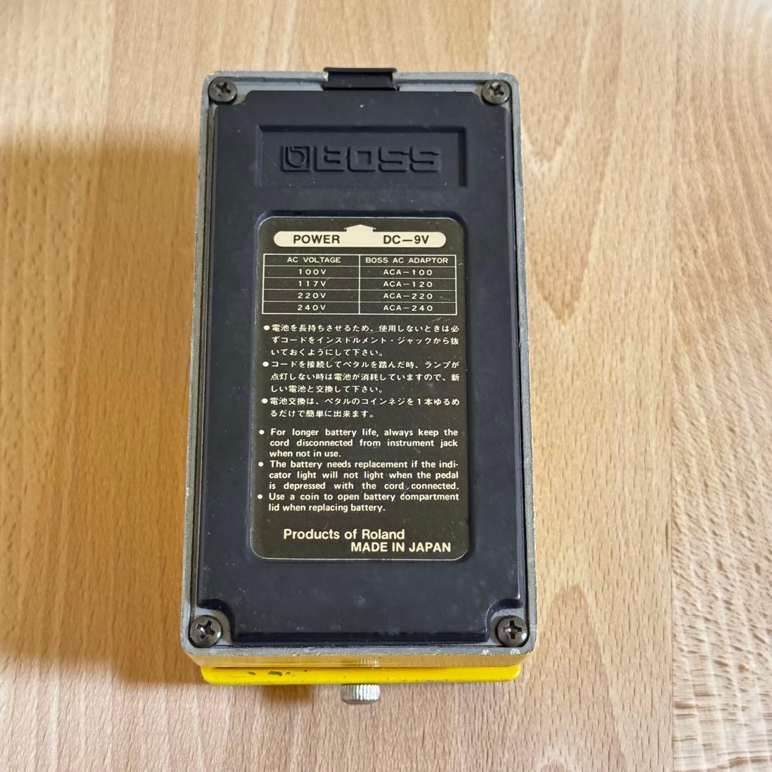 ビンテージ BOSS Over Drive OD-1 銀ネジ JRC4558D
