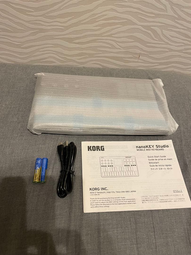 未使用 KORG nanoKEY Studio