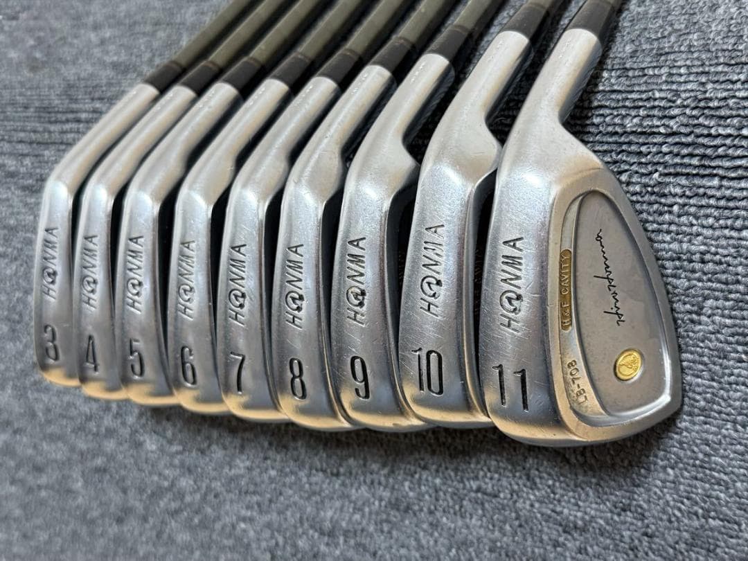 ◆ホンマ LB-708◆4星◆3I-11◆純正カーボン R1◆9本◆