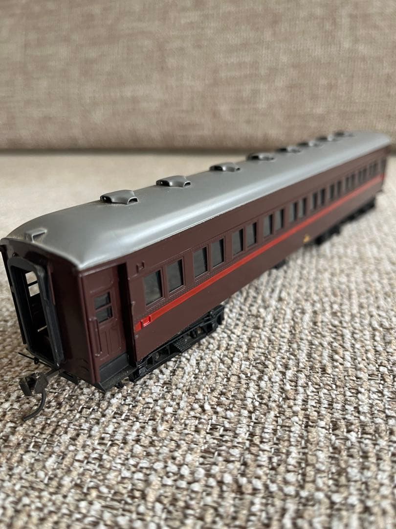 鉄道模型HOゲージ　16番　旧型客車6両　金属製