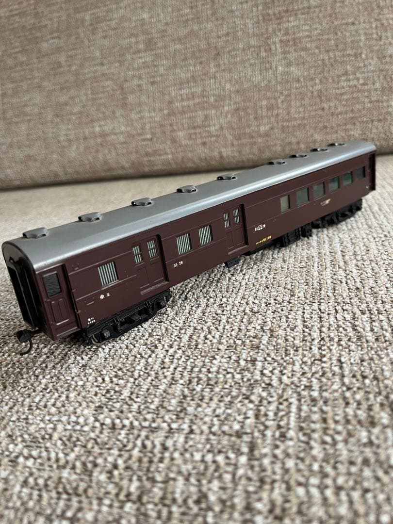 鉄道模型HOゲージ　16番　旧型客車6両　金属製