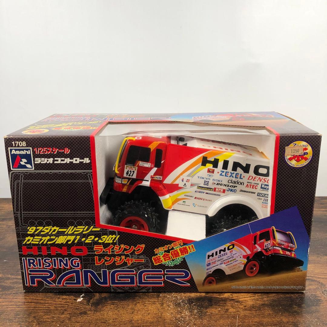未開封 Asahi HINO ライジングレンジャー 1/25 ラジコン