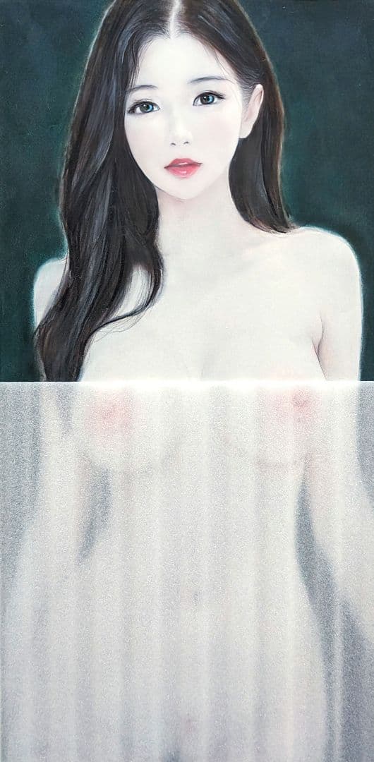 裸婦画 478 『妖精の恋人❤️』特大サイズ A3