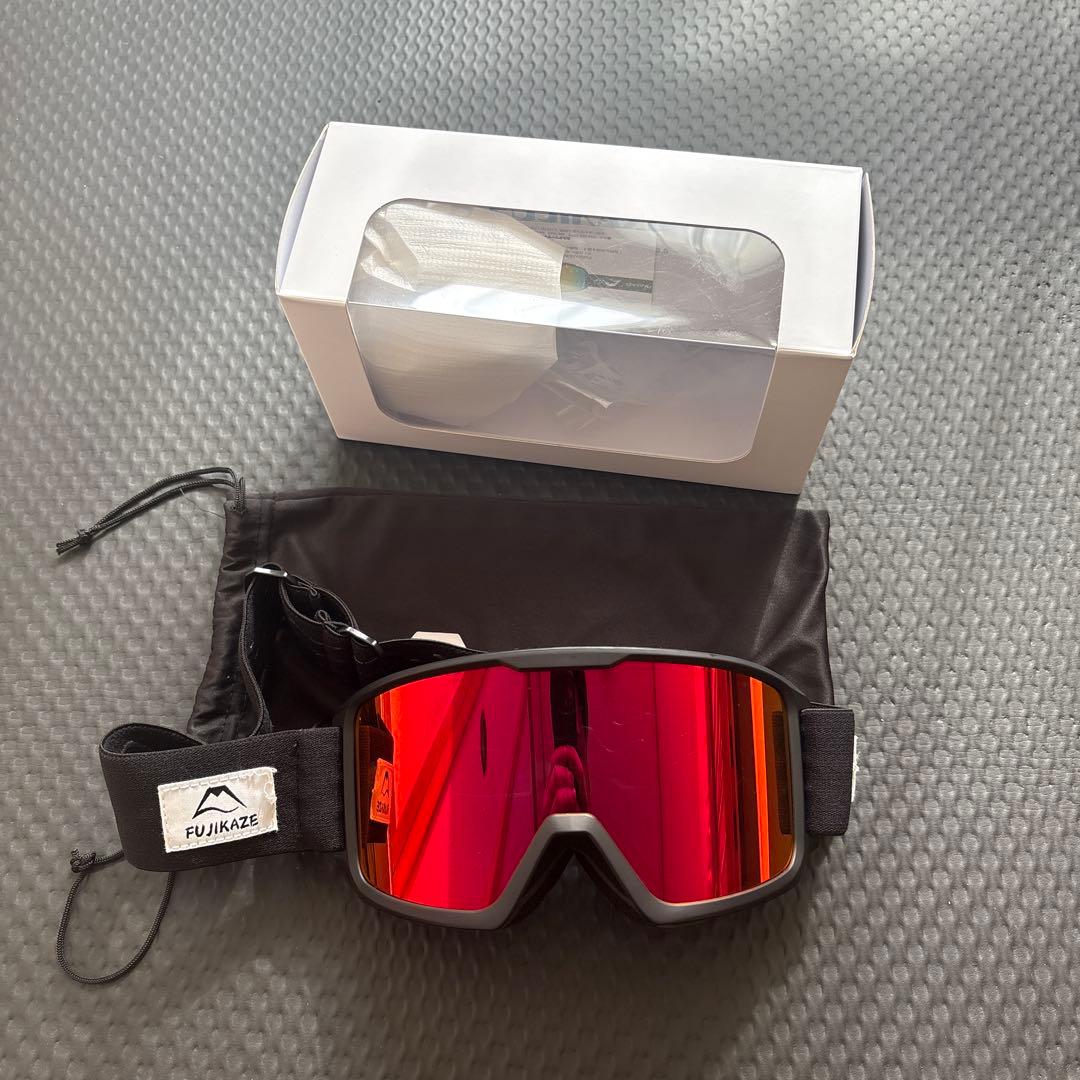 FUJIKAZE 電熱ゴーグル SNG-LIGHT-RB