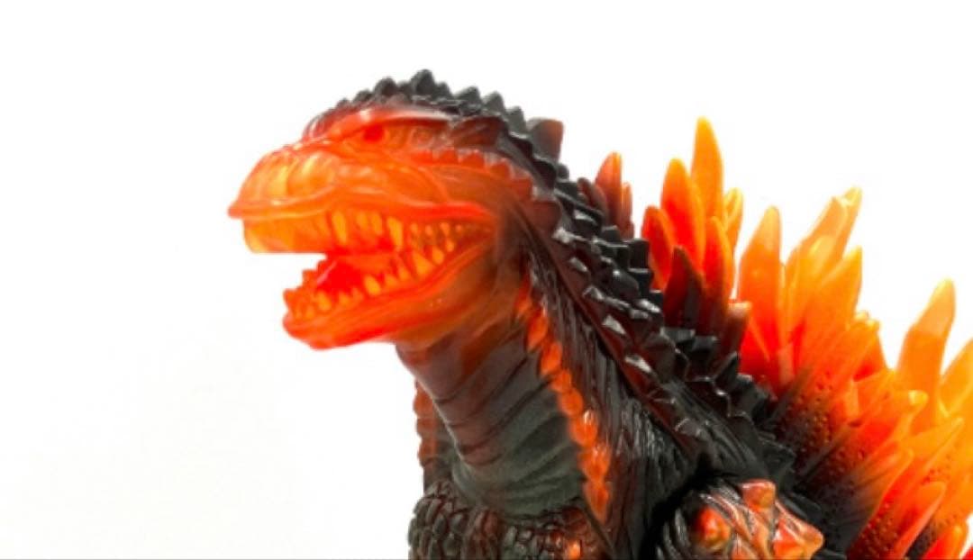 バーニングミレニアムゴジラ350 スーフェス93 限定 ソフビ マルサン