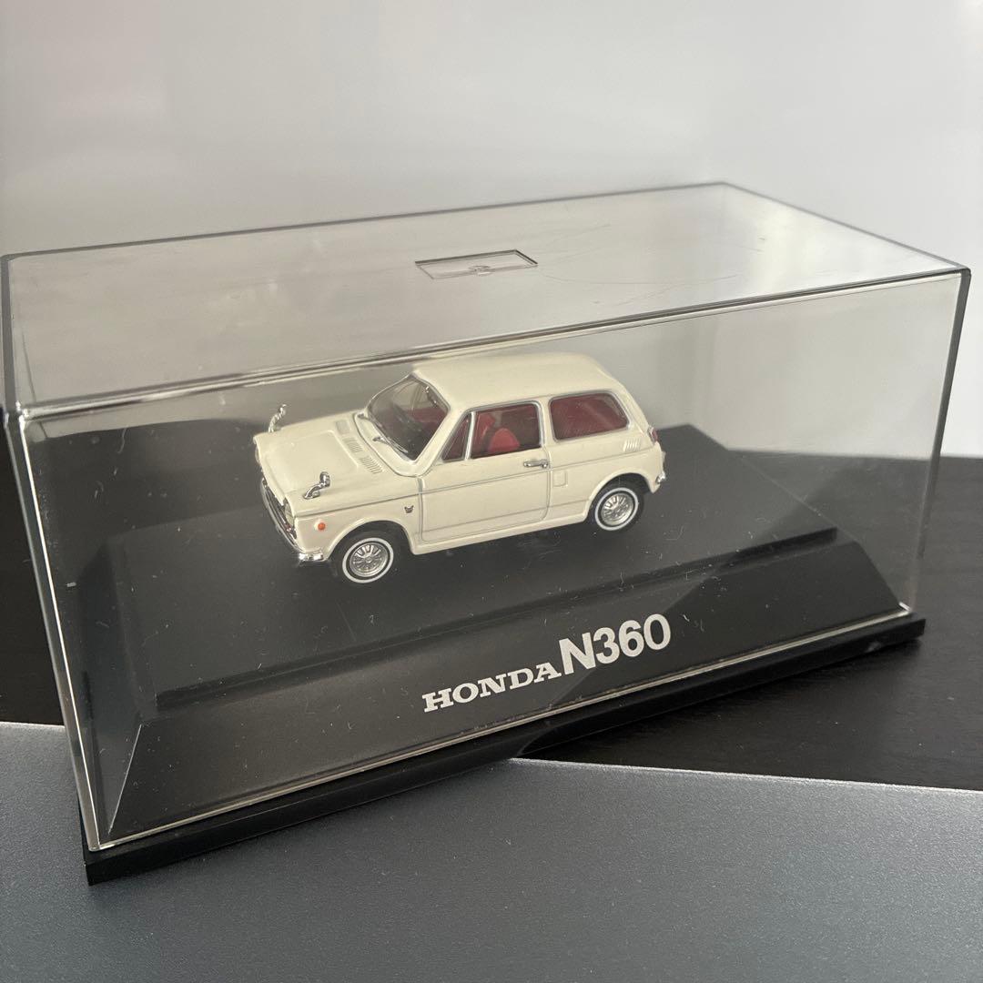 エブロ　EBBRO HONDA N360 ミニカー　赤 水色 白　3台セット