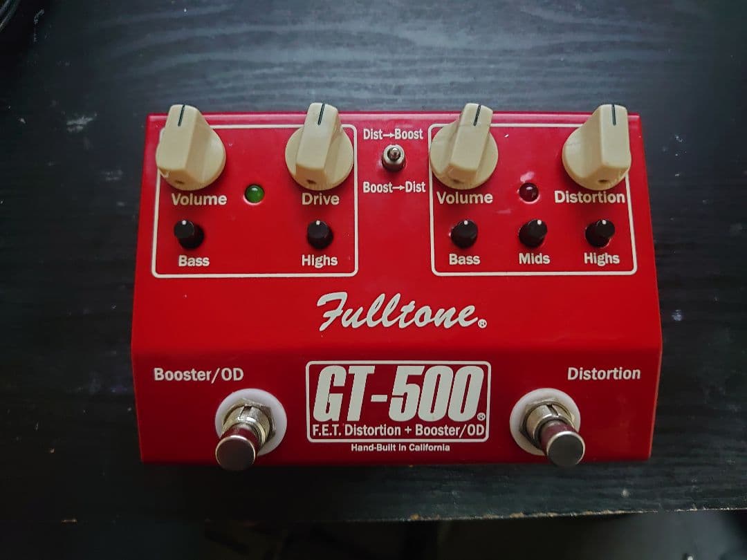 Fulltone GT-500 オーバードライブ ディストーション