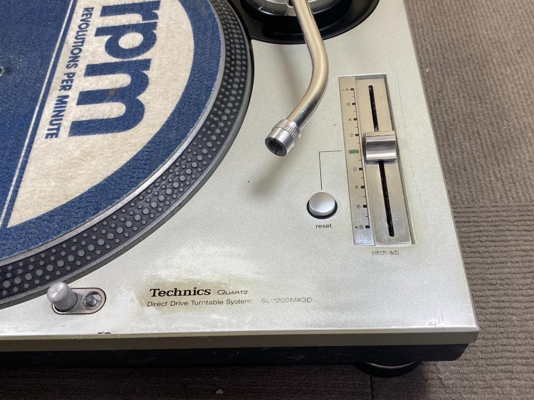 22 technics SL-1200mk3D ターンテーブル