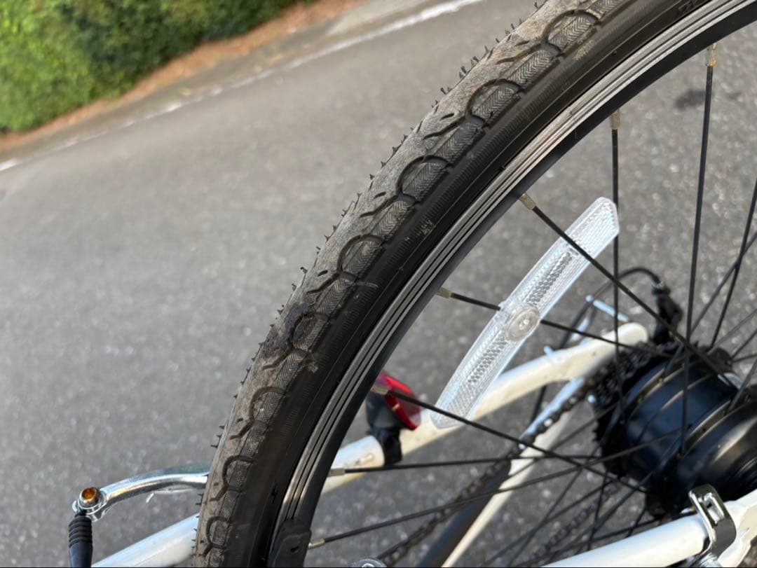 丸石サイクル　電動アシスト自転車 ビュースポルティーボex ホワイト