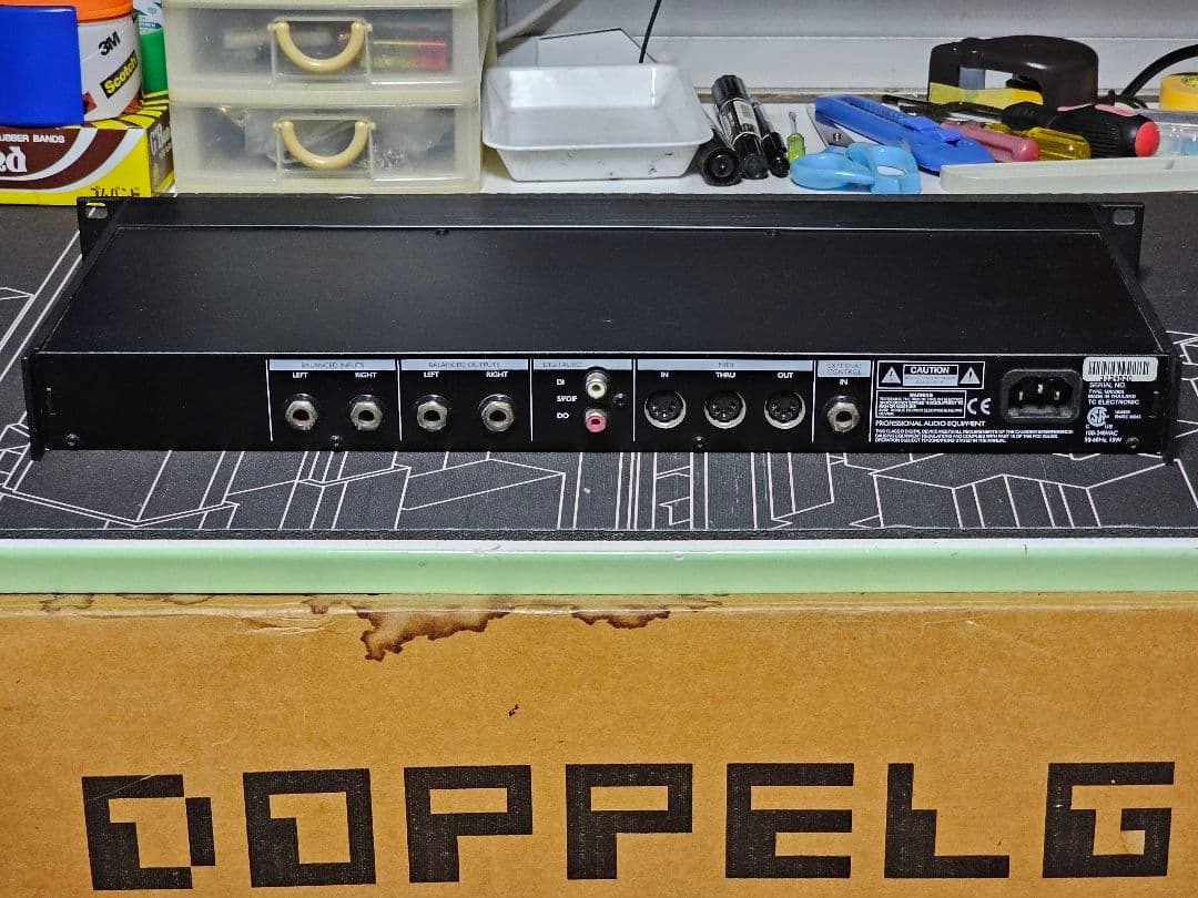 t.c.electronic D-TWO ラックマウント ディレイ リバーブ