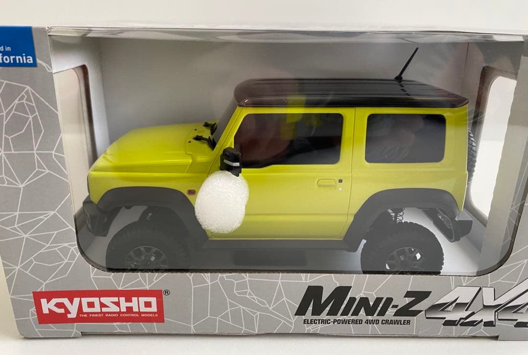 京商 スズキ ジムニーシエラ ミニッツ キネティックイエロー 同カラーミニカー付