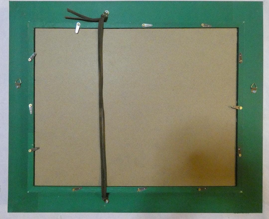 絵画　 油彩　金子國義「タバコを吸う女」 サイン　F6　額装済み 肉筆手描き