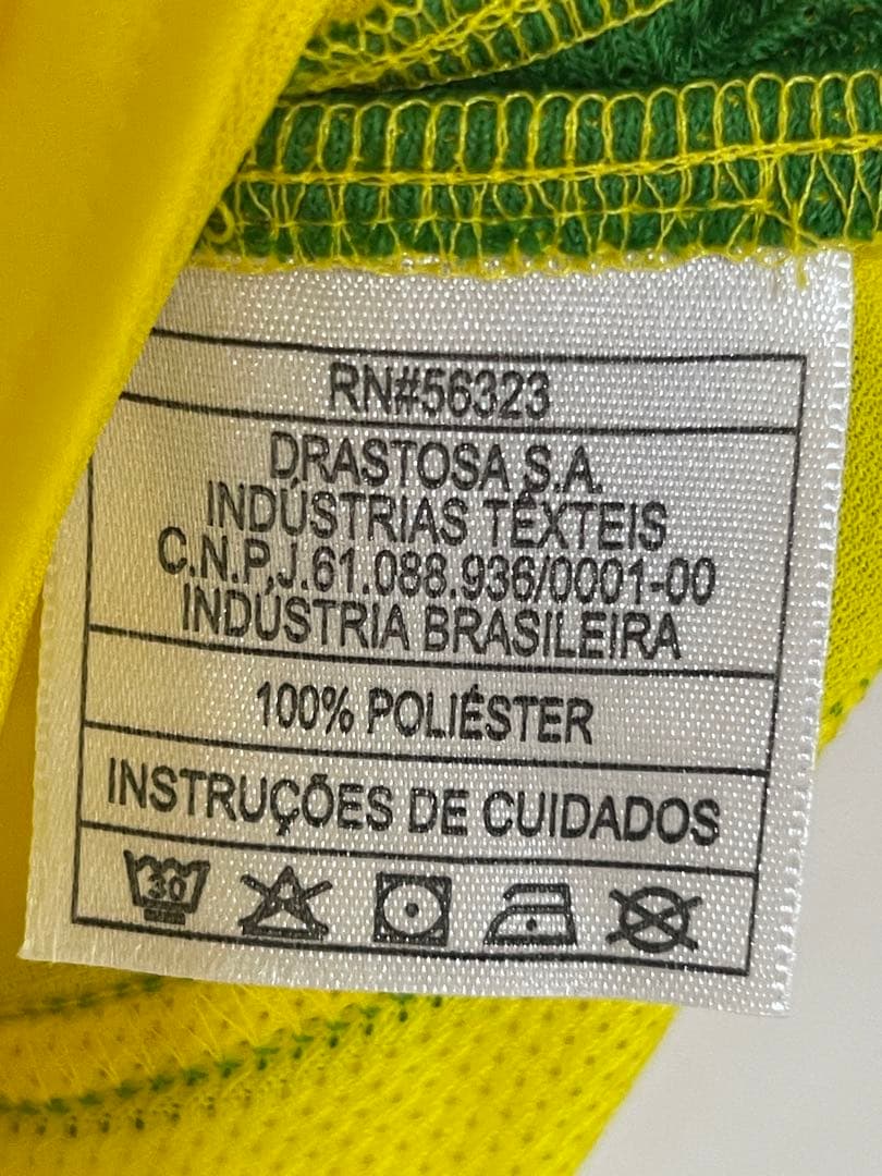 2002年　ブラジル代表　ホームユニフォーム　【最終価格】