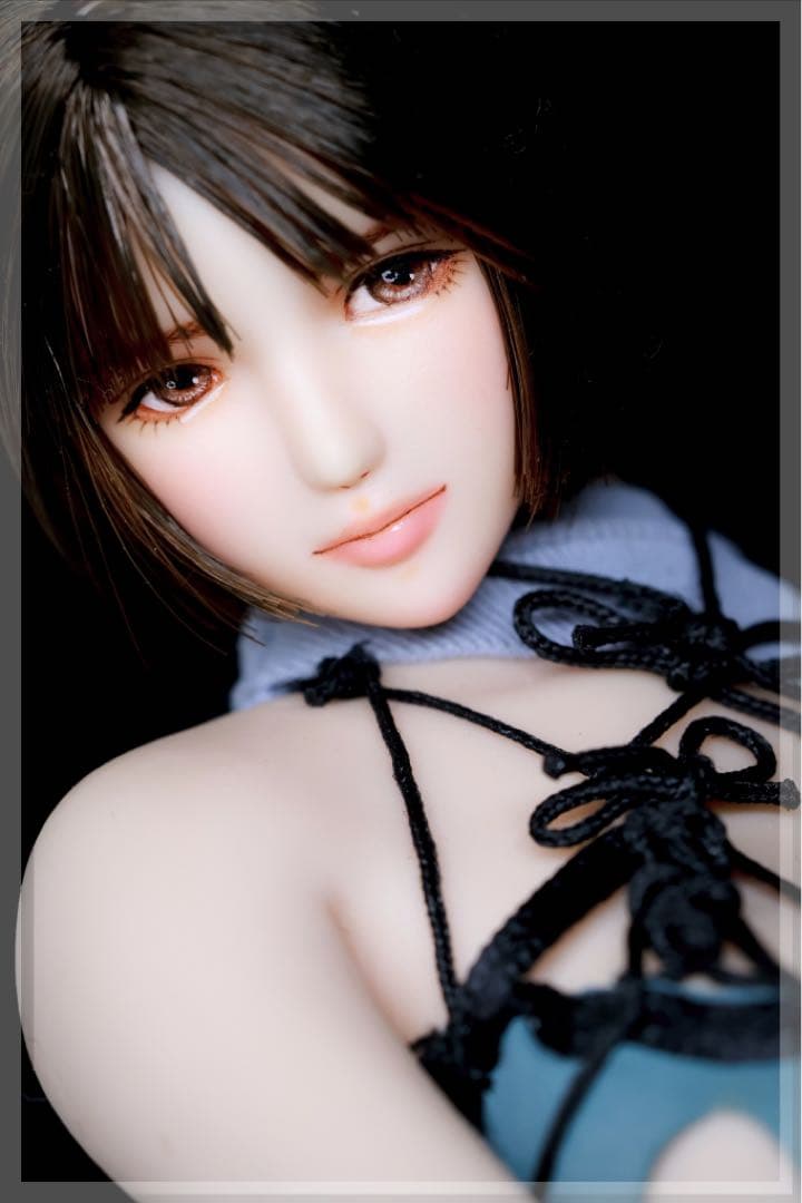 ♪♪ 1/6 　ドール カスタムドールヘッド　1738　栞瑠(しえる)　♪♪