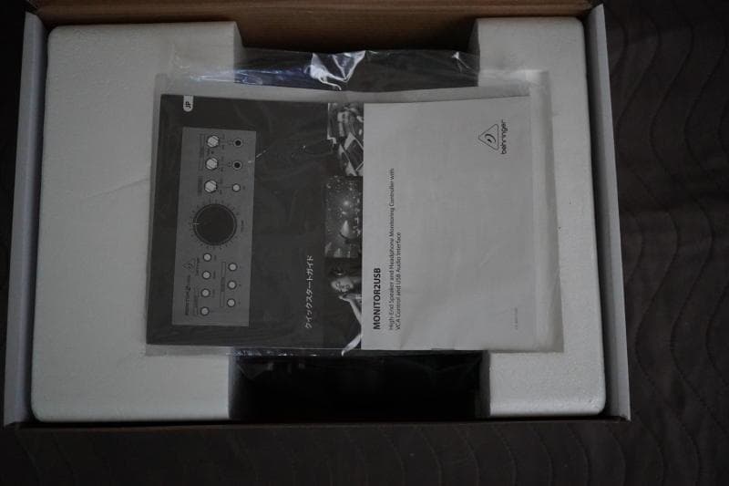 Behringer MONITOR2USB(XLR入出力)