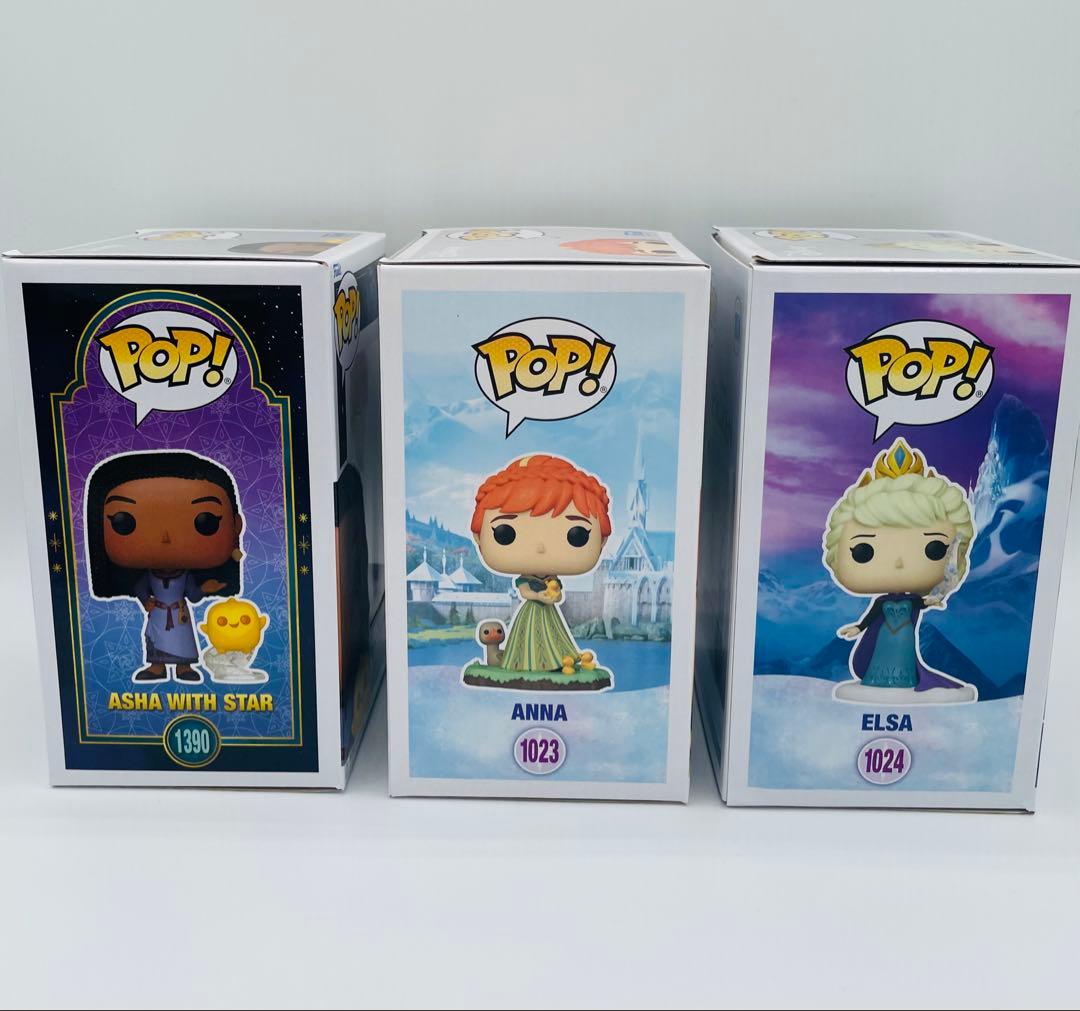 Funko Pop! ディズニープリンセス フィギュア6点セット