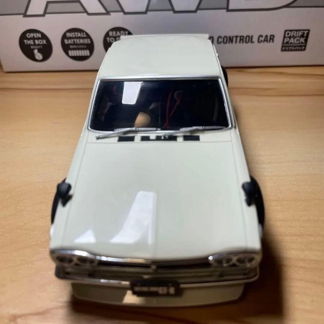 京商ミニッツAWD レディセット日産スカイライン2000GTライトユニット付き