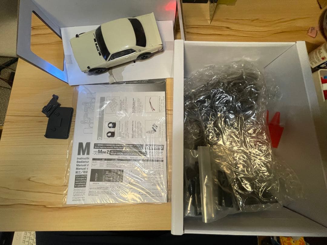 京商ミニッツAWD レディセット日産スカイライン2000GTライトユニット付き