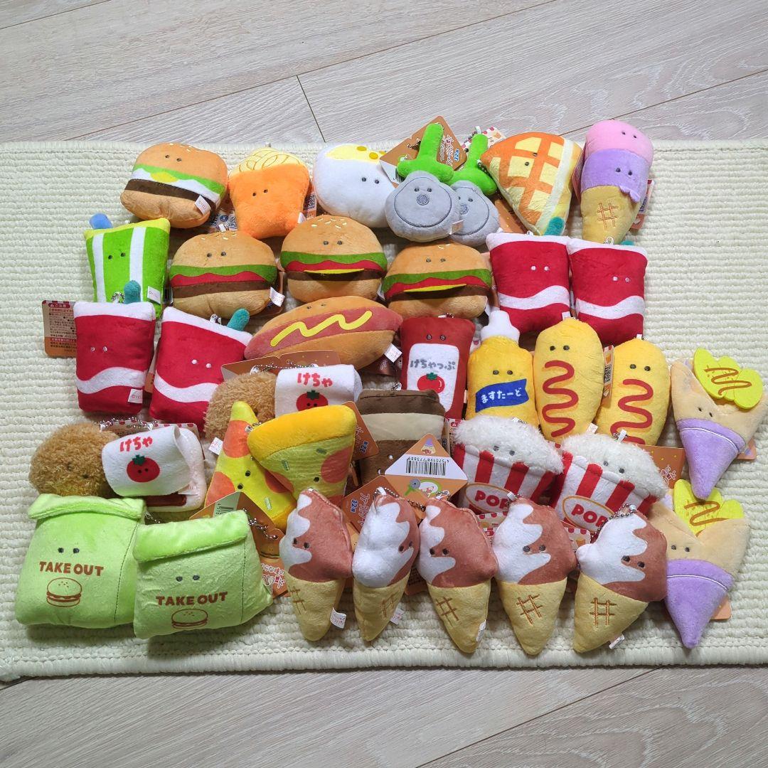 【即日発送】約46こ／つぶらな瞳シリーズまとめ売り　ファーストフード・パン屋