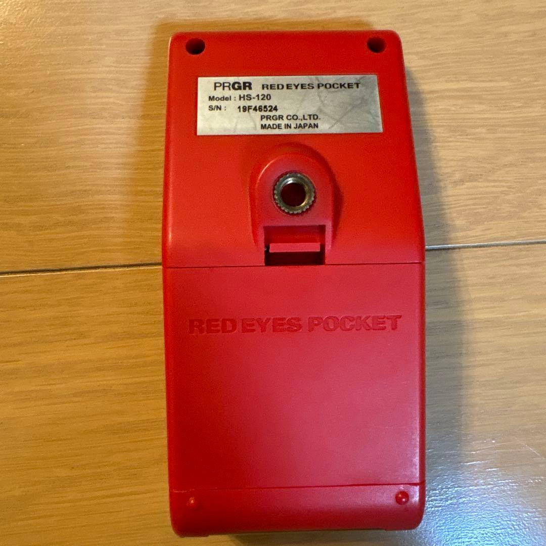 【ゴルフ・野球の速度測定器】PRGR スピード測定器 レッド