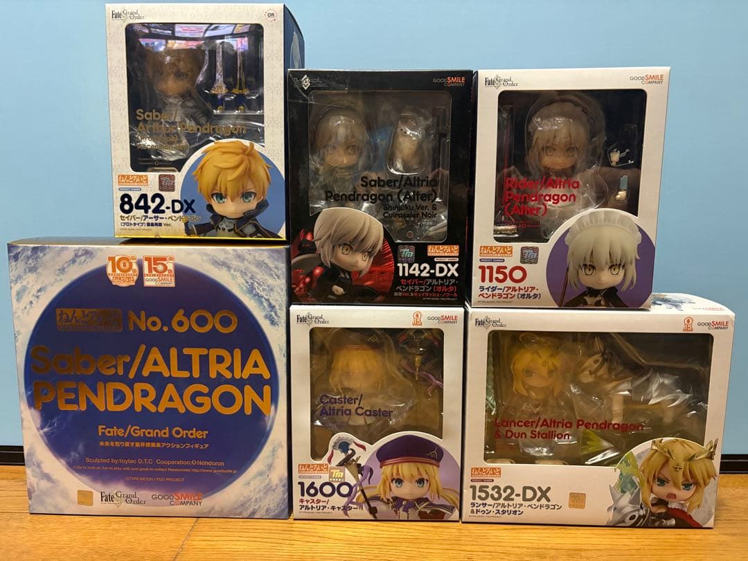 FGO ねんどろいど 6種セット　キャスター/アルトリア・キャスター 未開封品