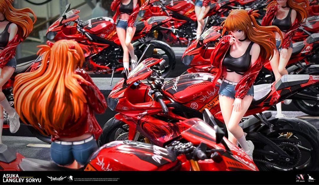 式波・アスカ・ラングレー　フィギュア　エヴァンゲリオン　ガレージキット