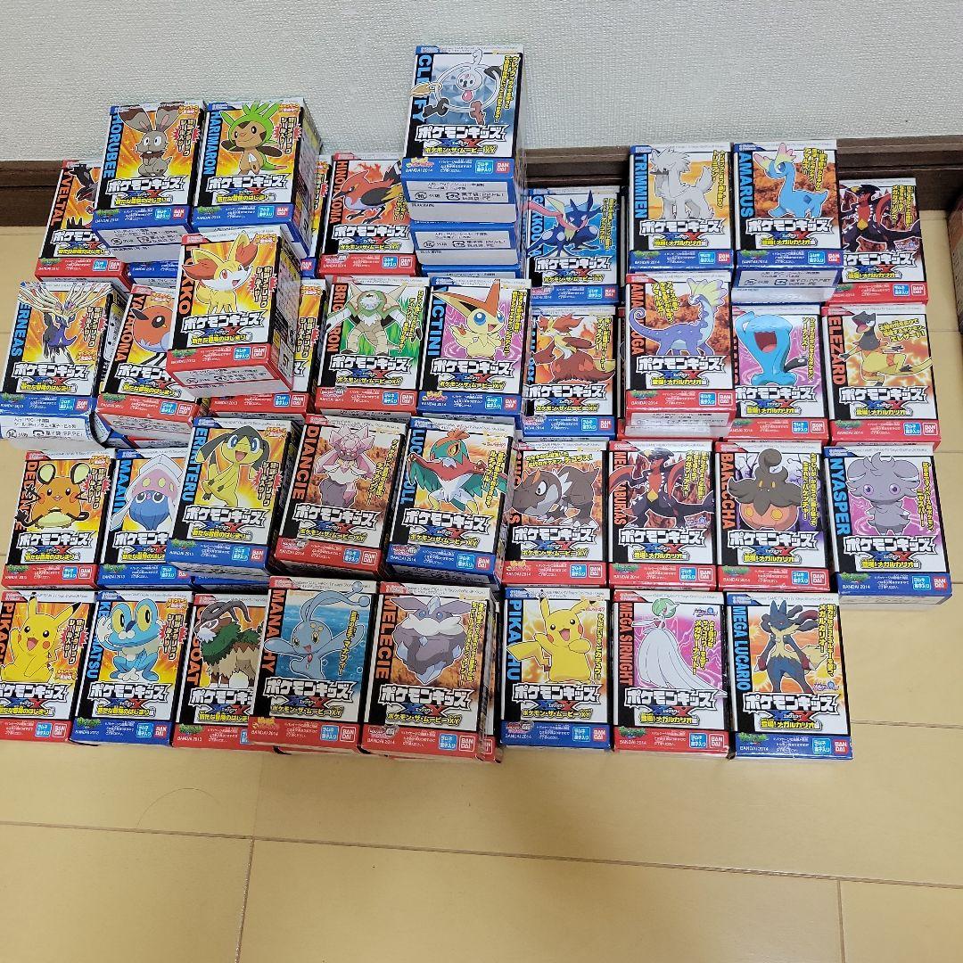 ポケモンキッズ 約337個 写真6枚分 フィギュア 未開封 未出し 大量 レア