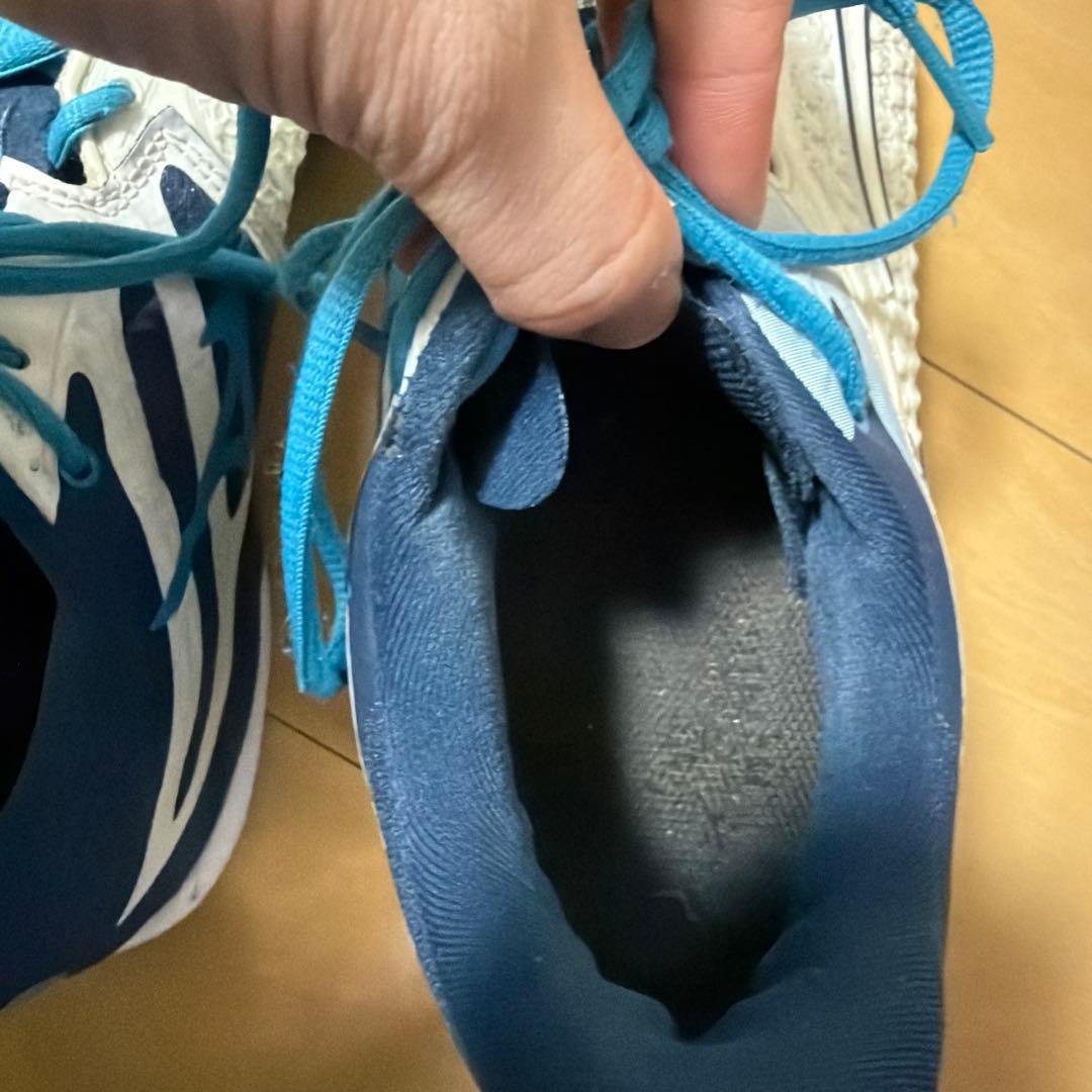 Mizuno テニスシューズ ホワイト/ブルー