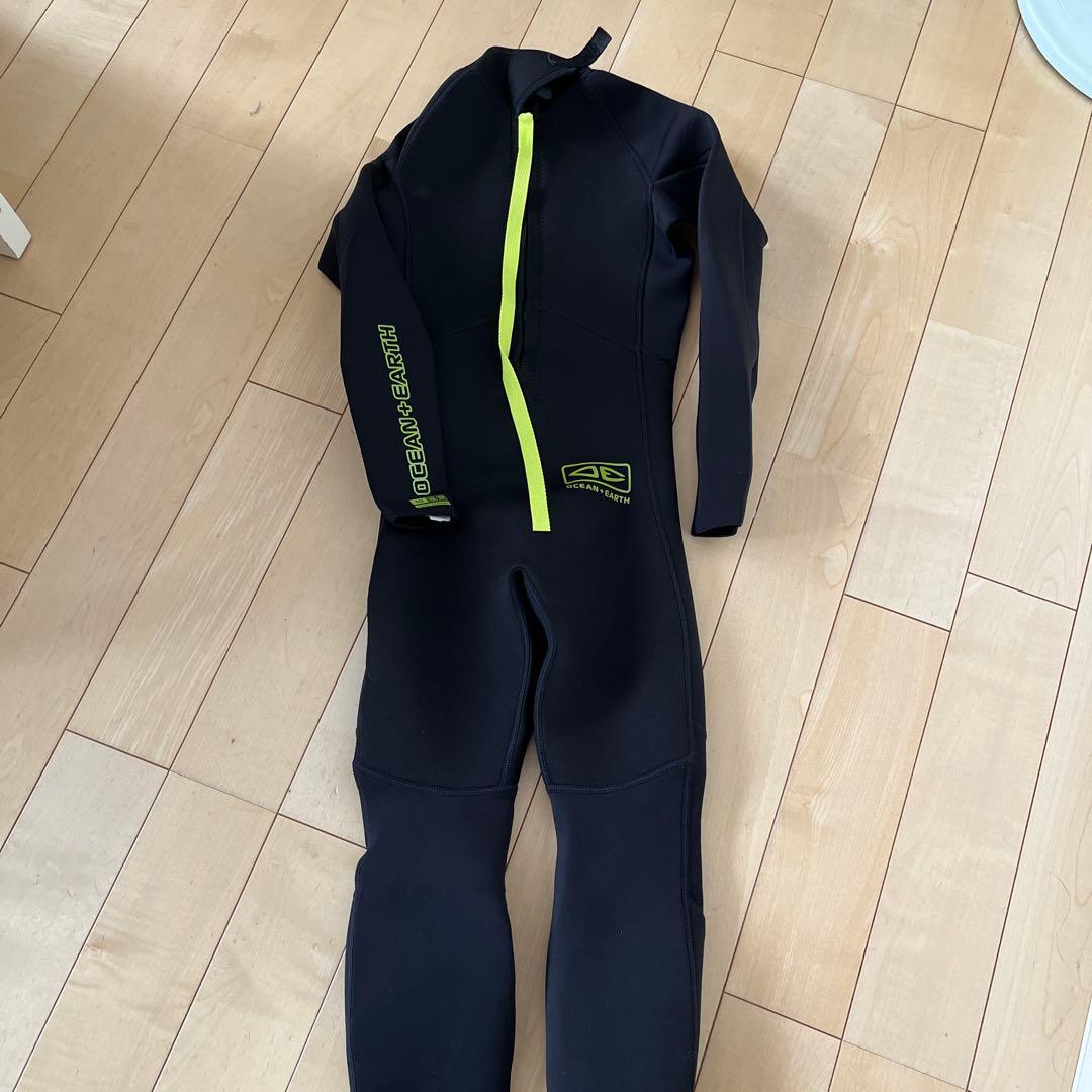 キッズ　ウェットスーツ OCEAN EARTH フルスーツ ブラック