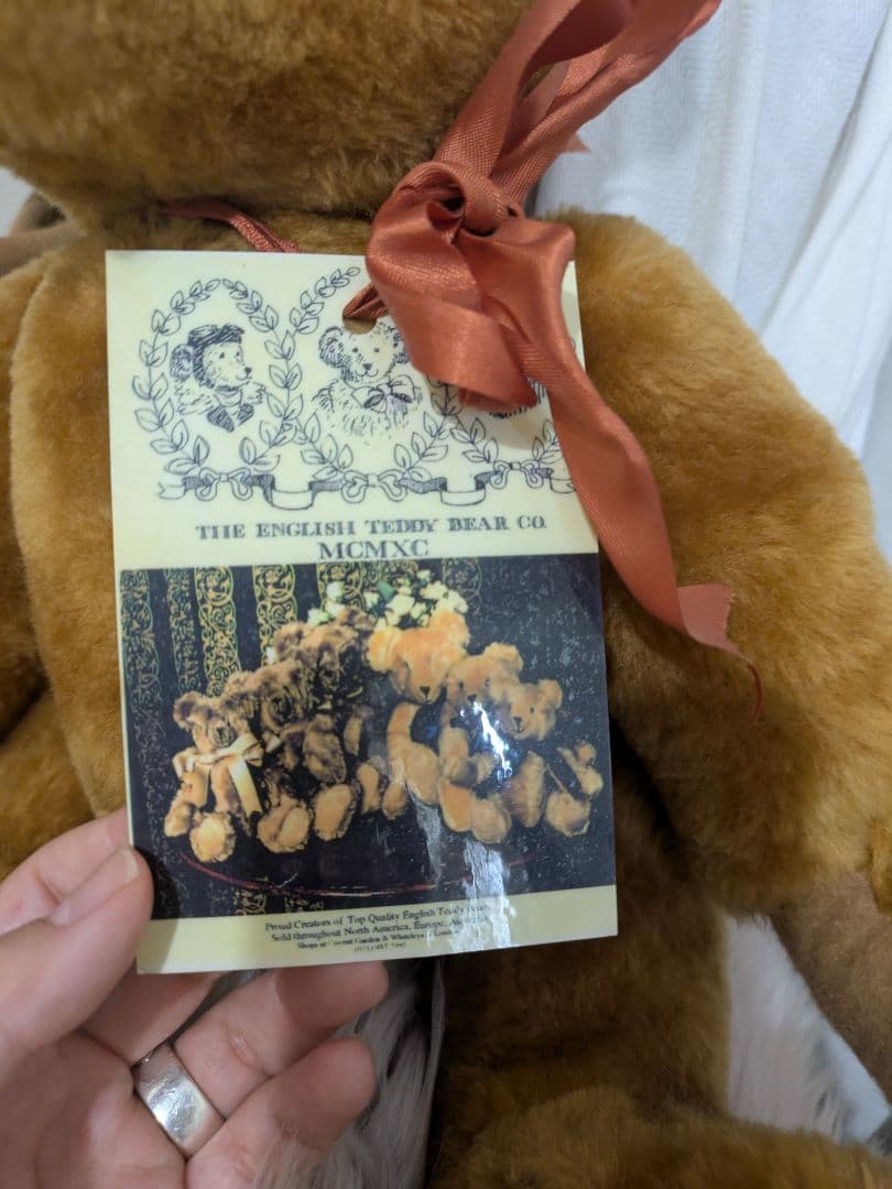 アンティーク テディベア 美品 クマ オールドベア イギリス